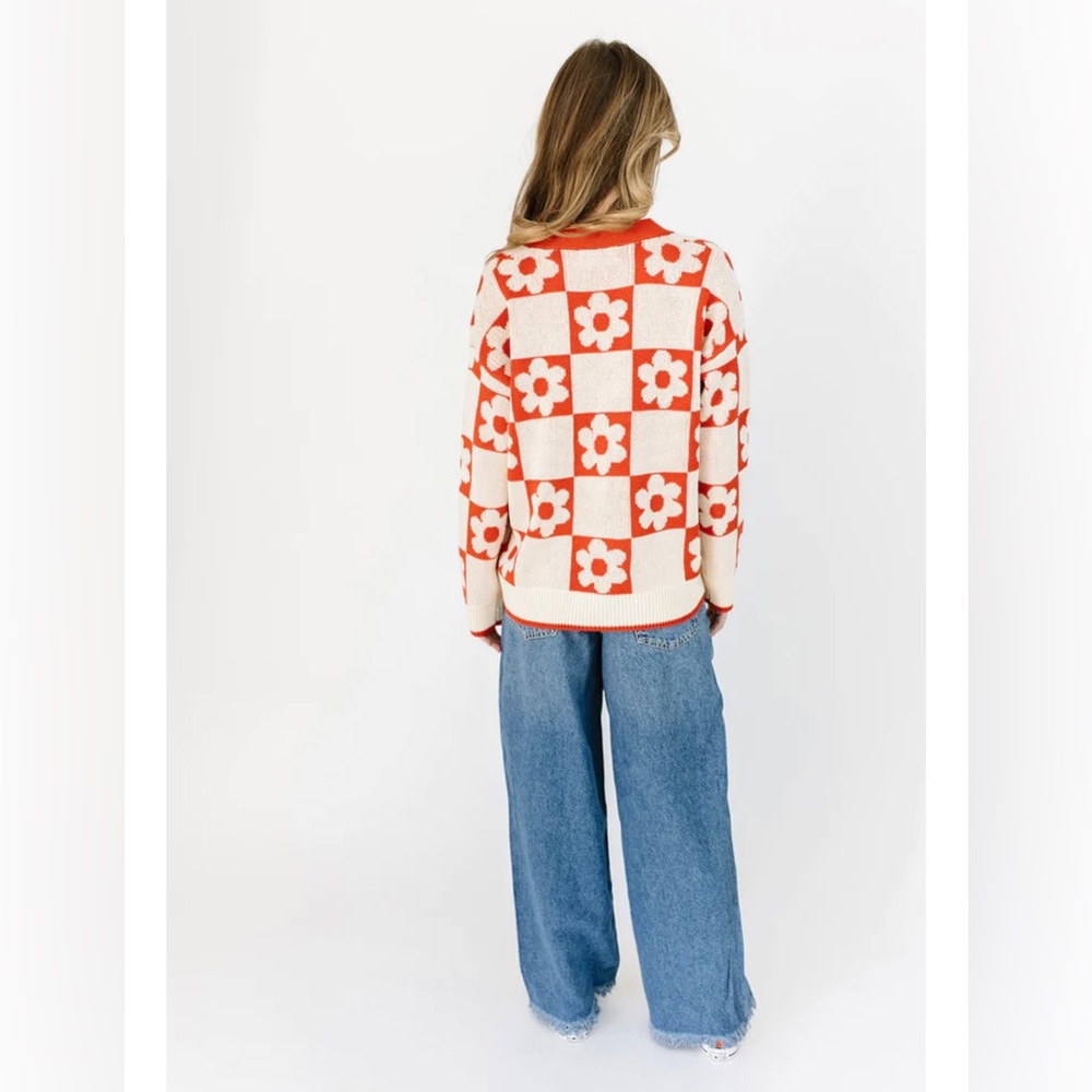 HOLD PLEASE FLORAL CARDIGAN - Picture 5 of 7